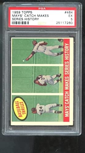 1959 TOPPS 464 WILLIE MAY