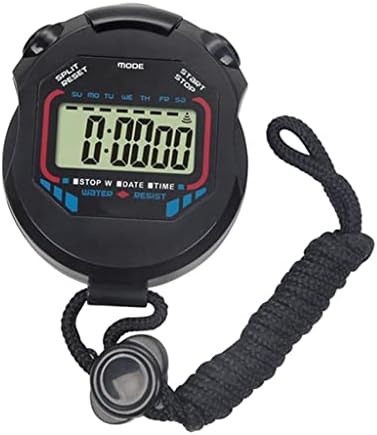 טיימרים ZMDSY קלאסי דיגיטלי מקצועי כף יד LCD Sports Stopwatch Timer Hame Stop