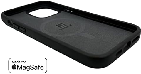 Thinkmod Maglux תואם ל- iPhone 13 Pro Max Case 6.7 , המיועד למארז Magsafe, עור מגן מגן דק -זעזועים.