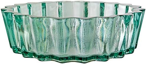 Couronne Co. G9012 9 3/4 קערת זכוכית ממוחזרת קוקה קולה, ברור
