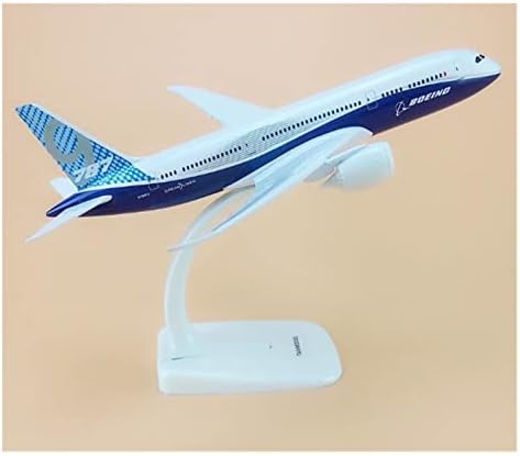 דגמי מטוסים סגסוגת מתכת מתאים ל-787-9 בואינג 787 787-9 דגם מטוס סוגר דגם בניין ערכת מתנה 20 סמ תצוגה