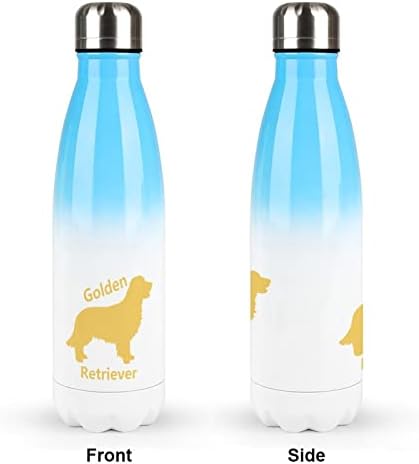 גולדן רטריבר 17oz בקבוק מים ספורט נירוסטה ואקום מבודד צורת קולה בקבוק ספורט לשימוש חוזר