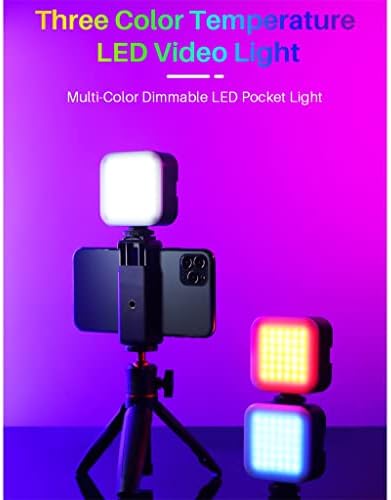 Houkai Mini Led Video Light Light 2000mah 5500K תאורת זום תאורה צילום u אור מילוי בהיר