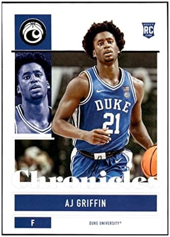 AJ Griffin RC 2022-23 PANINI CHRONCELAYS DROFTS TRUSTS 16 ROOKIE NM+ -MT+ NBA כדורסל