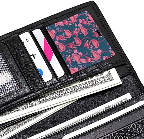 דפוס פלמינגו פינק חמוד זיכרון USB מקל עסק פלאש מכונן כרטיס אשראי בכרטיס כרטיס בנק כרטיס בנקאות