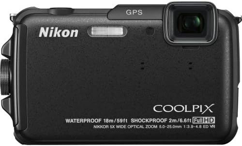 Nikon Coolpix AW110 Wi-Fi ומצלמה דיגיטלית אטומה למים עם GPS