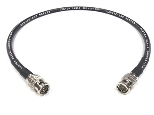50 רגל HD-SDI RG59 BNC ל- BNC 3GHZ CANARE L-4CFB כבל באמצעות חיבור כבלים מותאם אישית