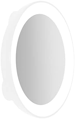 זאדרו 3.5 לד מראה קומפקטית עם מראה נסיעות אור פי 10 מראה איפור כף יד מראה גילוח כוס יניקה
