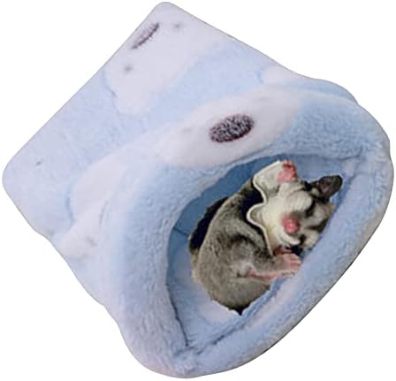 מיטת חזיר של גינאה עם כרית פליס רחיצה רחיצה חיה קטנה וחיה שינה קן מחבוא האט חיות מחמד