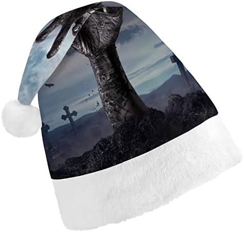 זומבי יד ב ליל כל הקדושים לילה חג המולד כובע סנטה כובע מצחיק חג המולד כובעי חג מסיבת כובעי עבור נשים