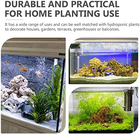 תליית אקווריום צמח מחזיק 3 יחידות פלסטיק צמח מים כוס צמח צמחים עם חור דגי טנק סלון דגי שרימפס טיפוח