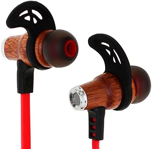 סימפוניזציה של NRG Bluetooth אלחוטית עץ אלחוטי אוזניות מבדילות רעש, אוזניות, אוזניות עם בקרת מיקרופון