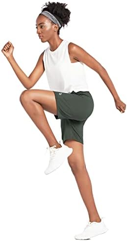 באלאף נשים של 7 אתלטי ארוך מכנסיים גבוהים מותן ריצה ברמודה מכנסיים עם כיסים