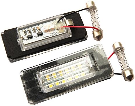 NSLUMO LED LED אחורי לוחית רישוי נורה מכלול נורה החלפה ישירות להחלפה לשנים 2006-2014 GEN 2nd Minicooper