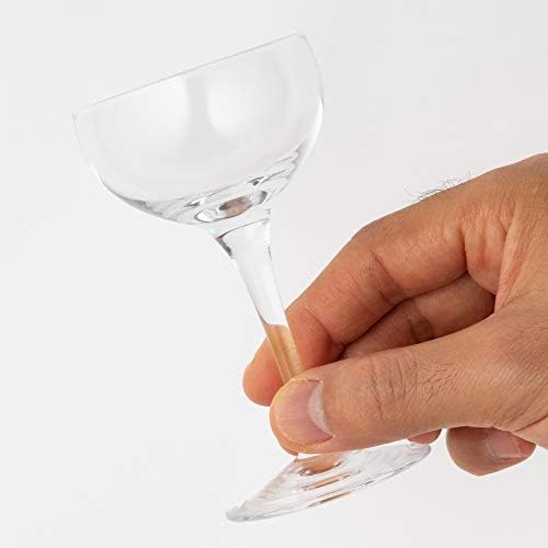 東洋 佐々 木 ガラス Toyo Sasaki L50-32 Tockata Cocktail Glass, מיוצר ביפן, 3.0 fl oz, חבילה של 6