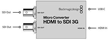 עיצוב Blackmagic HDMI ל- SDI 3G Converter
