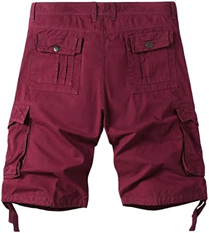 מכנסיים קצרים לגברים של YMOSRH מכנסיים קצרים בקיץ מכנסי טרנינג רופפים מכנסיים קצרים לגברים