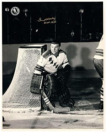 גאמפ וורסלי חתום על ניו יורק ריינג'רס 8 x 10 צילום - 70664 - תמונות NHL עם חתימה