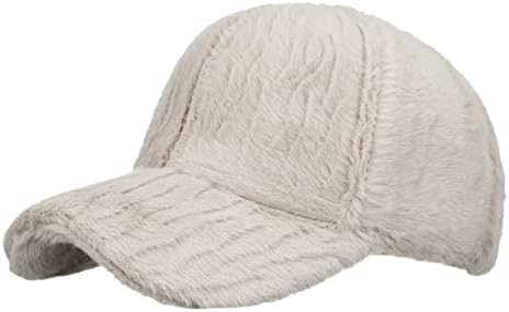 חורף בייסבול כובע לנשים חם רך רגיל צמר בייסבול כובע מתכוונן חיצוני ספורט שמש כובעי נשים מתנות
