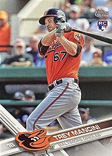 Baltimore Orioles 2017 Topps השלם 24 צוותים בכרטיסים עם Try Mancini Trookie Card 536 Plus