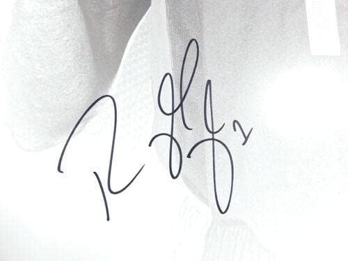 רג'י ג'קסון חתמה 12x18 ליטוגרף אוטומטי אוטומטי דטרויט פיסטונס E - תמונות NBA עם חתימה
