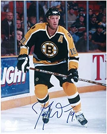 ג'ו ת'ורנטון חתם על בוסטון ברוינס 8 x 10 צילום - 70550 - תמונות NHL עם חתימה