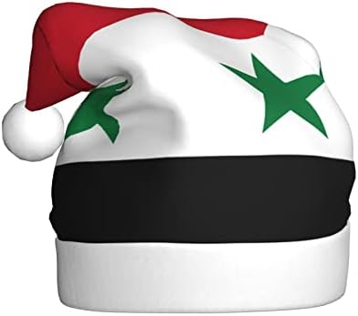 דגל של סוריה חג המולד כובע גברים של נשים כובע יוניסקס כובע לשנה חדשה מסיבת כובעים