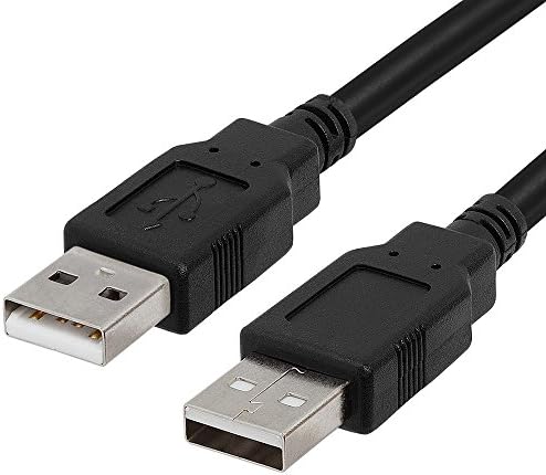 CMple USB 2.0 כבל זכר לזכר מהיר USB 2.0 A לכבל הרחבה להעברת נתונים-3 רגל, שחור