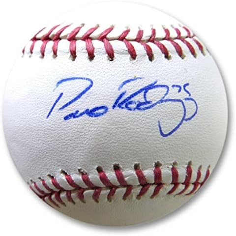 פאקו רודריגז חתום על חתימה על חתימה MLB בייסבול לוס אנג'לס דודג'רס S1277 - כדורי בייסבול עם חתימה