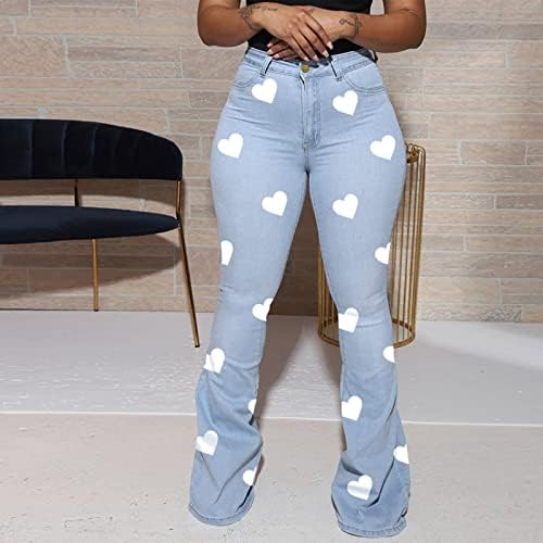 מכנסי ג'ינס מתרחבים לנשים Sikye מותניים גבוהים רגל רחבה ג'ינס רופף מכנסי מכנסי ג'ינס לנשים לנשים טרנדיות