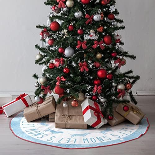 חצאית עץ חג מולד חג מולד, מחצלת בסיס עץ כלב חג המולד, מחצלת בסיס עץ, מחצלת עץ חג המולד של חג המולד 30