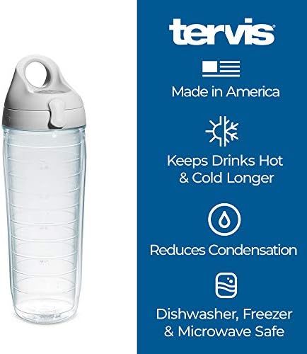 TERVIS NCAA מיסיסיפי מיס מיס מורדים בכל בקבוק המים, 24 גרם, ברור