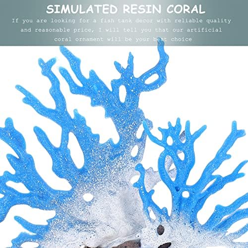 טהו 1 מחשב דגי טנק נוף סימולציה אלמוגים עץ קישוטי אקווריום קישוט
