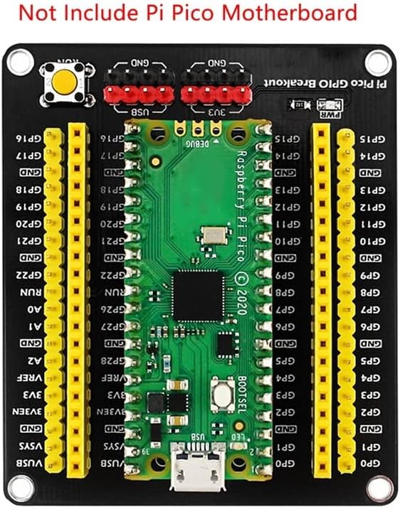 תואם מתאים ל Raspberry Pi Pico GPIO הפריצה מאריך מתאם לוח הרחבה DIY אין צורך להלחם מודול חיישן חיצוני