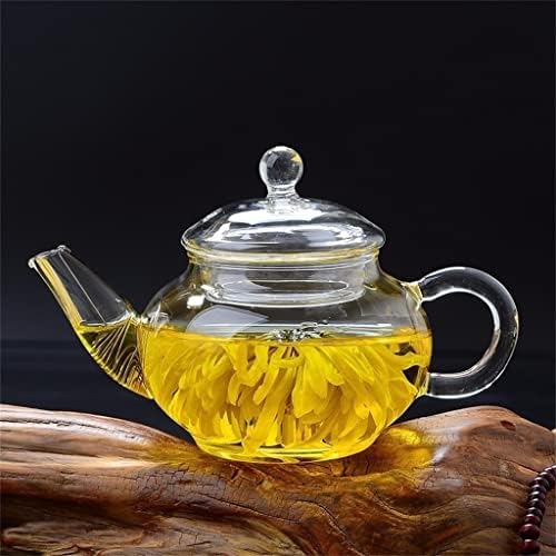 CCBUY זכוכית עמידות גבוהה 250 מל סיר תה זכוכית סיר תה צלול גדול סיר תה תה פוור קומקום משרד בית כלים