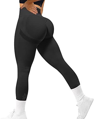 מוהאצ ' י נשים מצולעים חלקה חותלות גבוהה מותן אימון כושר יוגה מכנסיים התכווצות התחת גרביונים