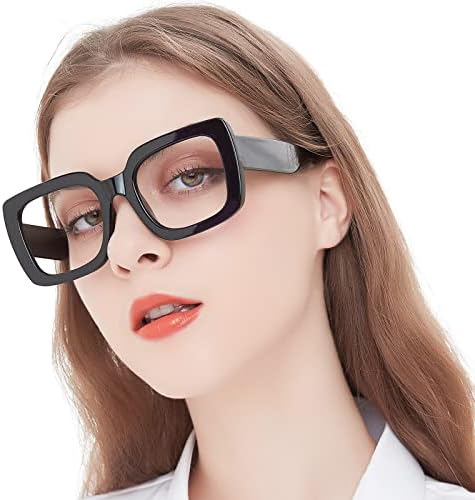 מארה אזורו קריאת משקפיים נשים גדול כיכר קוראים 1.0 1.25 1.5 1.75 2.0 2.25 2.5 2.75 3.0 3.5 4.0 5.0 6.0