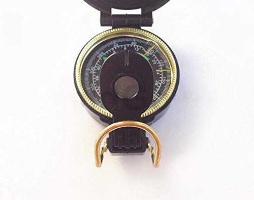 Nfelipio Mini Pocket Compass טיול רגלי קל משקל אלומיניום פראי הישרדות מקצועית כלי ניווט חיצוני טיולים
