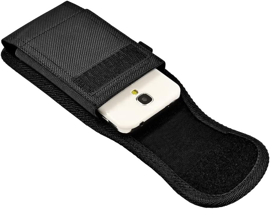 מארז טלפון חכם אנכי של אייפון 5 כבד/נרתיק/נרתיק עם לולאת חגורה, קליפ חגורת מתכת, מחברים וו-לולאה