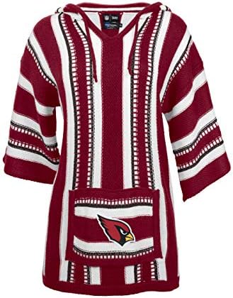 Littlearth's NFL Sweater Baja Sweater Jerga-Hippie Hoodie