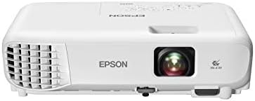 Epson VS260 3-Chip 3LCD XGA מקרן, 3,300 בהירות צבע לומן, 3,300 בהירות לבנה לומן, HDMI, רמקול מובנה,