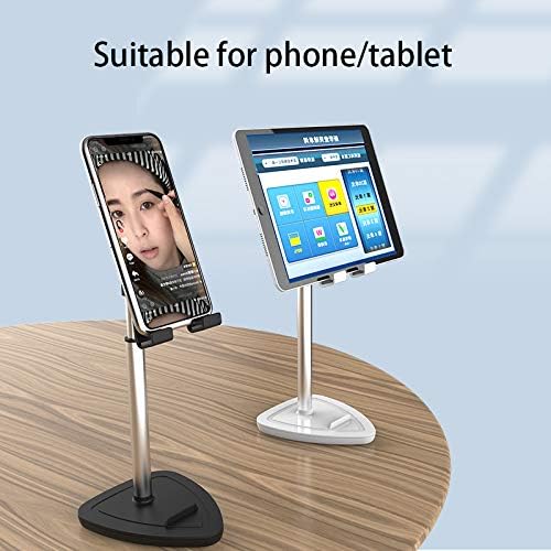 עמדת טלפון סלולרי, עמדת זווית של אייפון גובה זווית מתכווננת עמדת טלפון סלולרי תואם לשולחן העבודה עם