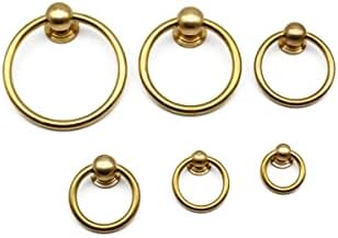טבעת מושכות ידיות טבעת טבעת טבעת טבעת טבעת טבעת מטבעת קוטר 27 ממ רטרו רטרו כפתור טבעת חור יחיד לארון,