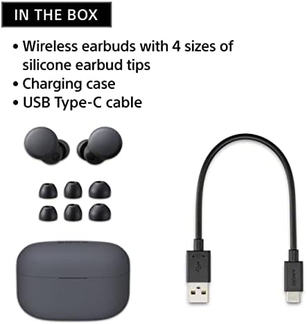 Sony Linkbuds S באמת רעש אלחוטי מבטל אוזניות אוזניות עם Alexa מובנה, ניצני אוזניים Bluetooth התואמים
