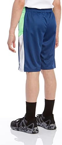 מכנסיים קצרים פעילים של ריבוק בנים - 2 חבילות ביצועים אתלטי יבש מכנסי כדורסל כושר קצרים