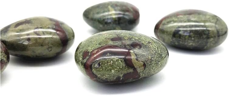 Ertiujg husong306 1pc דרקון טבעי אבן דם לבב בצורת גביש גביש אבן מלוטשת קישוט ריפוי מתנה אבנים טבעיות