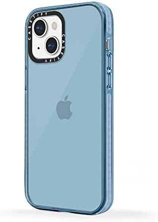 מארז ההשפעה של Casetify לאייפון 13 - סיירה כחול ברור