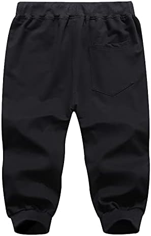 מכנסיים של Miashui גברים חצצו מכנסי כותנה מזדמנים של מכנסי כותנה מזדמנים של מכנסיים לגברים למכנסיים