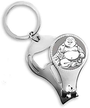 תרבות Maitreya שרטוט שרטוט דפוס ציפורן ניפר טבעת מפתח שרשרת בקבוק פותחן